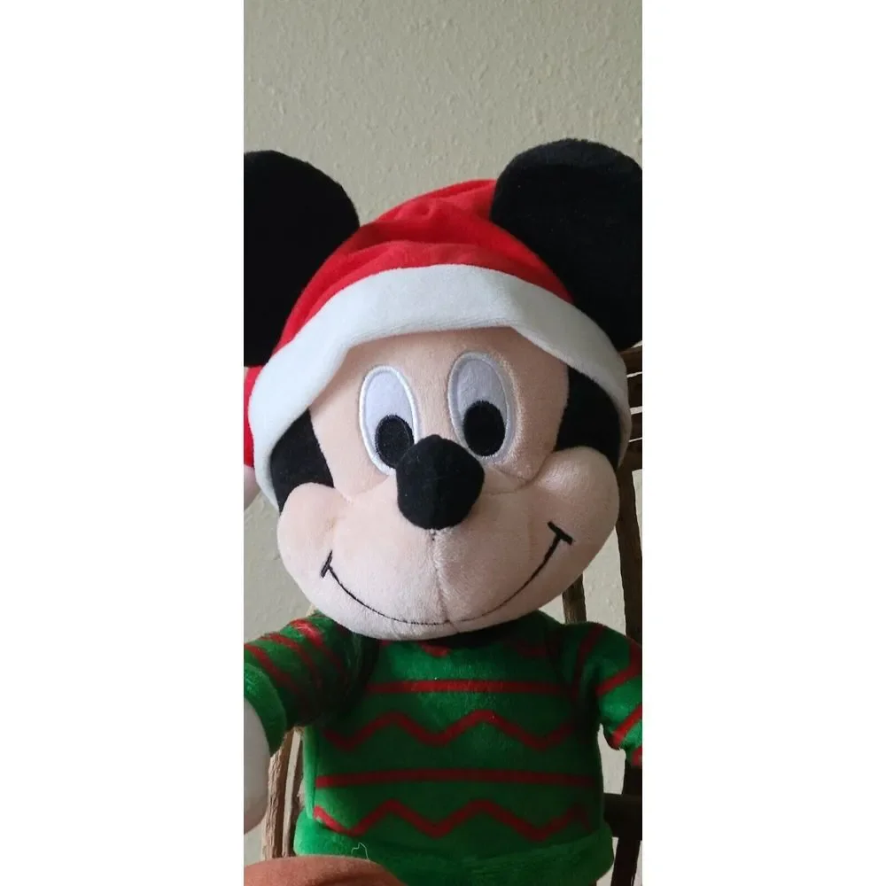 Disney Christmas Kohls‎ Cares Santa  Mickey Mouse Plush 17